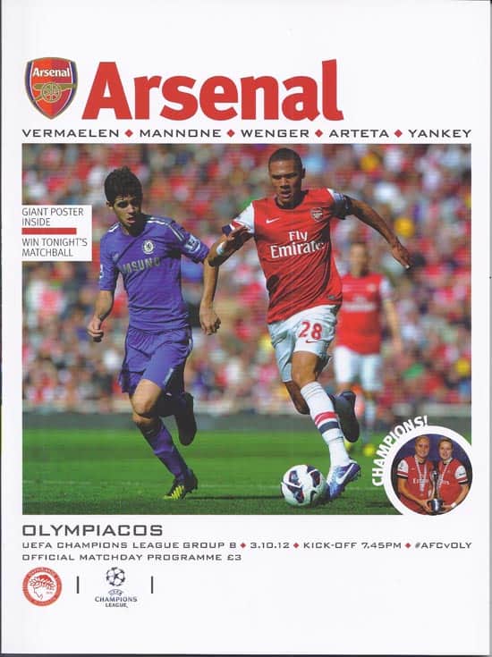 Arsenal FC v Olympiakos Piraeus